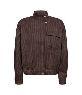 Co' couture SinaCC Pin Jacket Dark Brown by Co' couture
