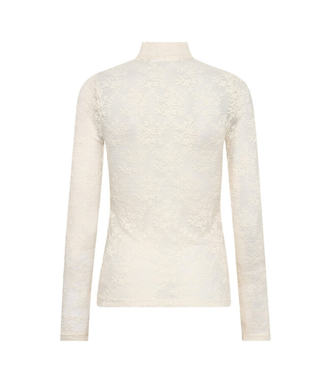 BirtaCC Turtleneck Blouse Off-White by Co' couture