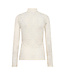 BirtaCC Turtleneck Blouse Off-White by Co' couture