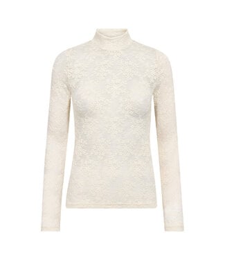 Co' couture BirtaCC Turtleneck Blouse Off-White by Co' couture