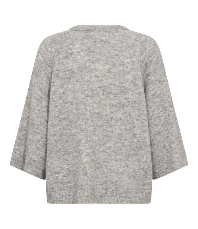 AelleCC SS Knit Grey Melange by Co' couture
