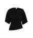 HDYURI SS DRAPED TOP Black by HPDP