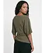 HDYURI SS DRAPED TOP Burnt Olive by HPDP