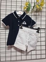 Boboli Polo shirt Rick donkerblauw