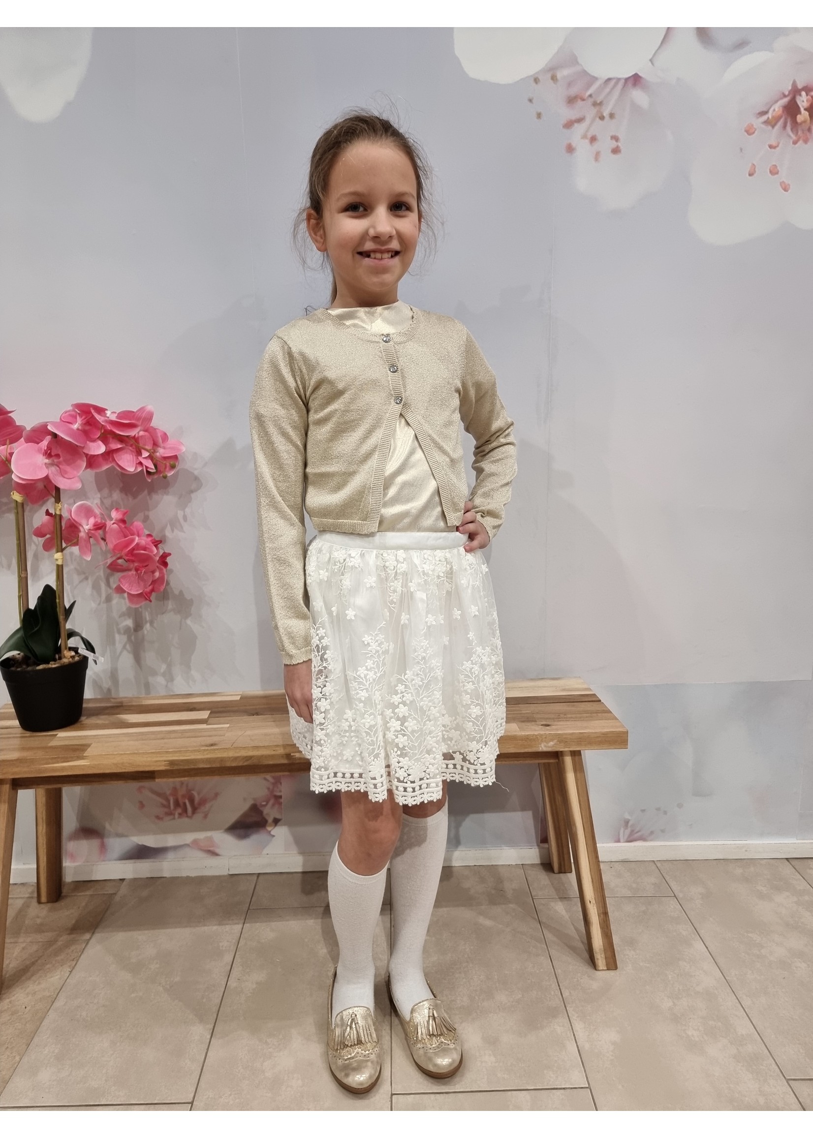 Boboli Broderie skirt