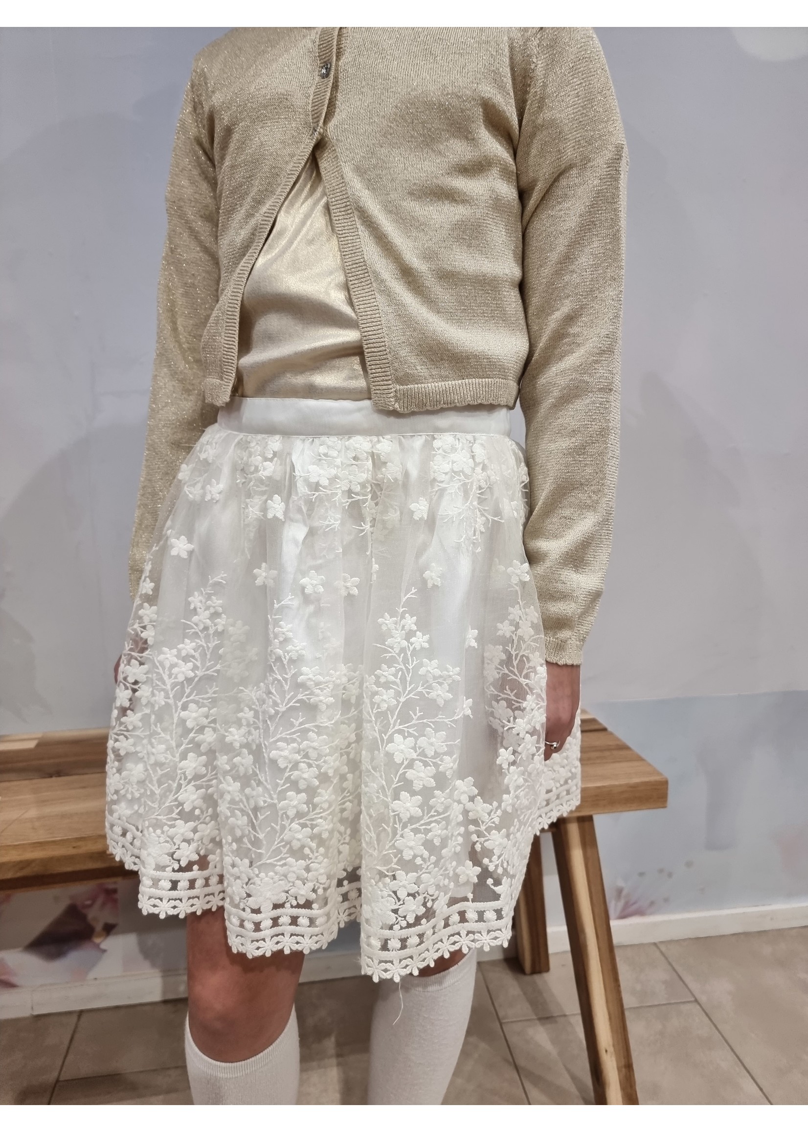 Boboli Broderie skirt