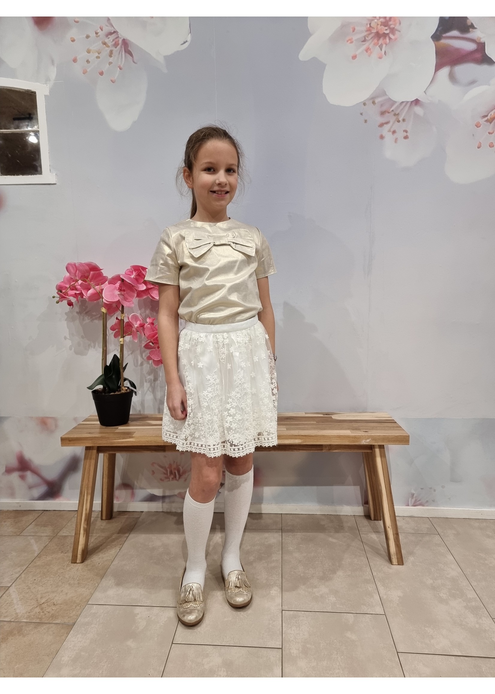 Boboli Broderie skirt