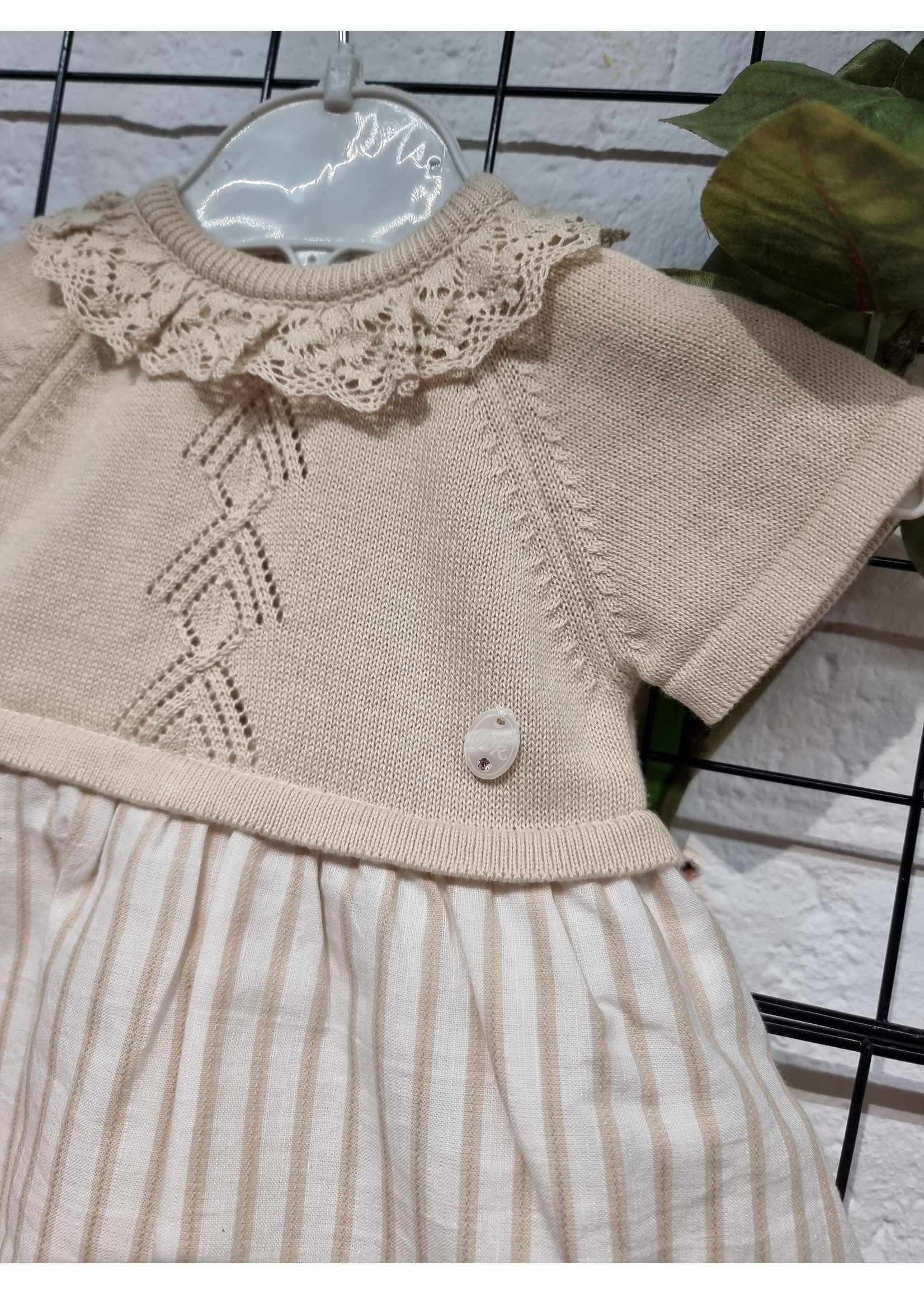 dr Kid Baby knitwear/linnen streepje