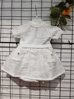 Baby knitwear linnen wit