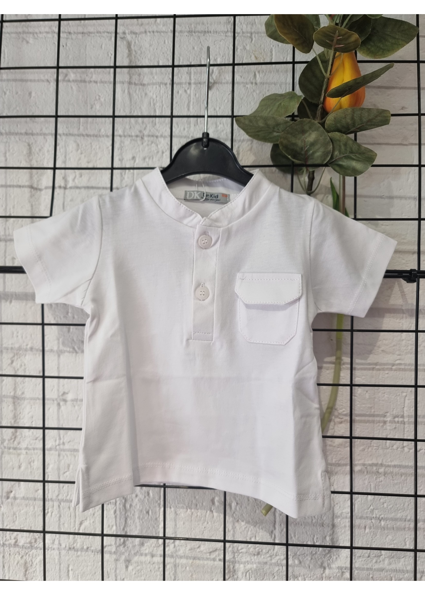 dr Kid Blouse shirt met mao kraagje