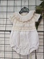 dr Kid Baby knitwear/broderie bodysuit