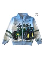 S&C Tractor vest lichtblauw Fendt