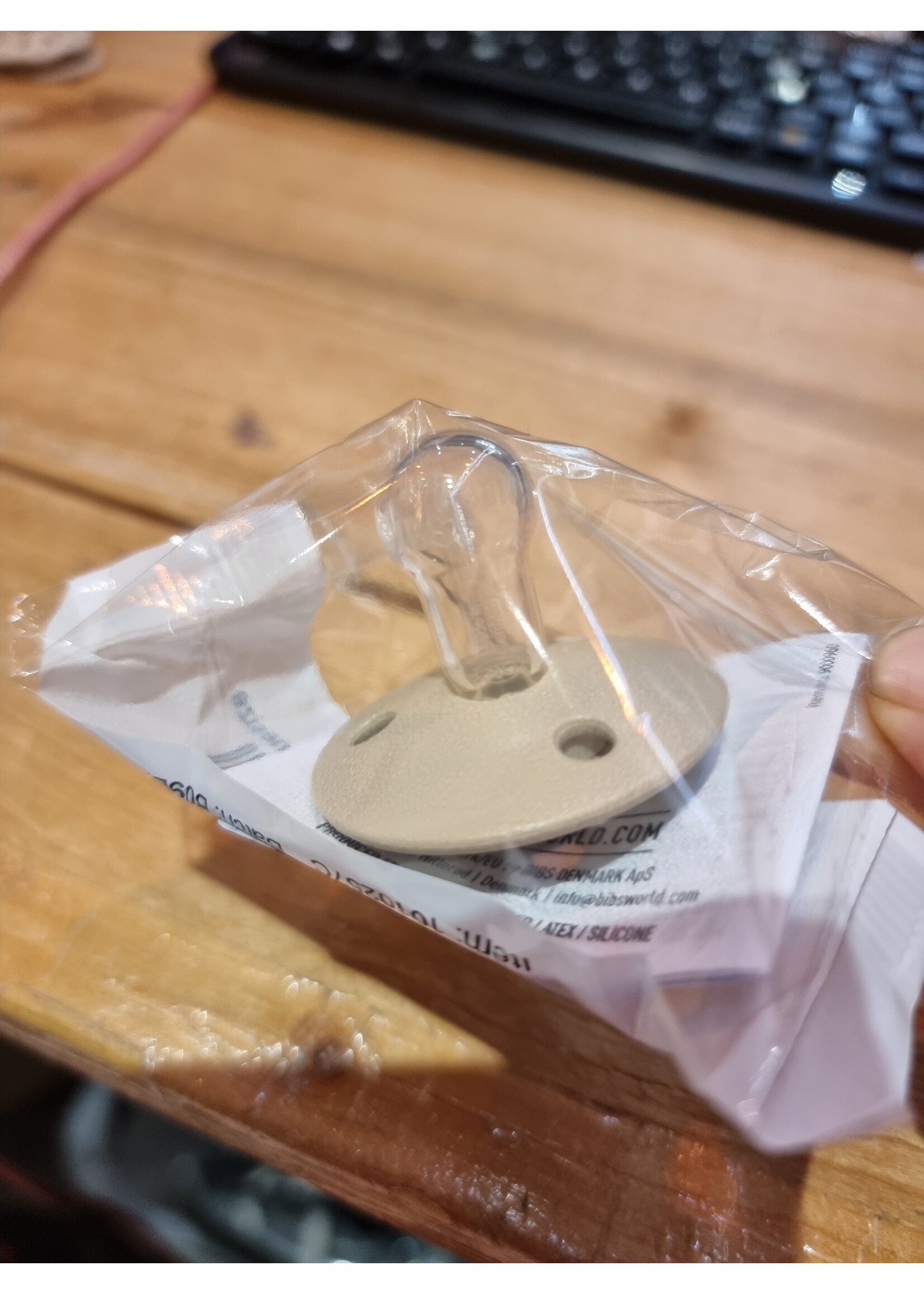 Bibs met witte speen Gentlefashion