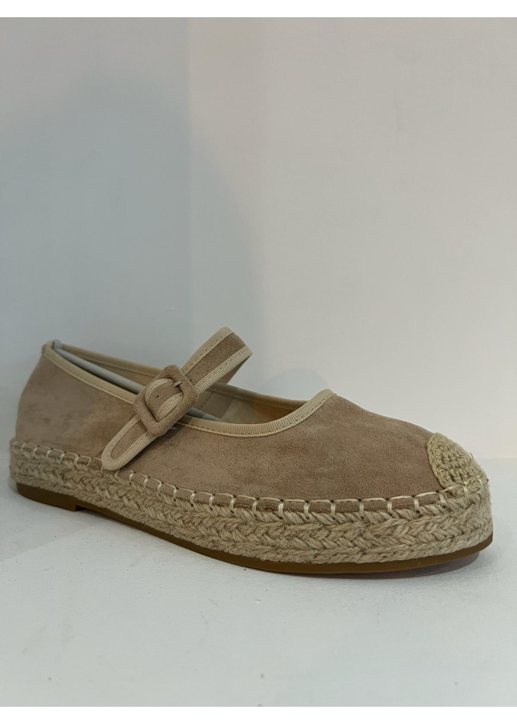 Ideal Shoes Espadrille met bandje