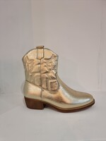 Lucky shoes Kort cowboylaarsje Goud