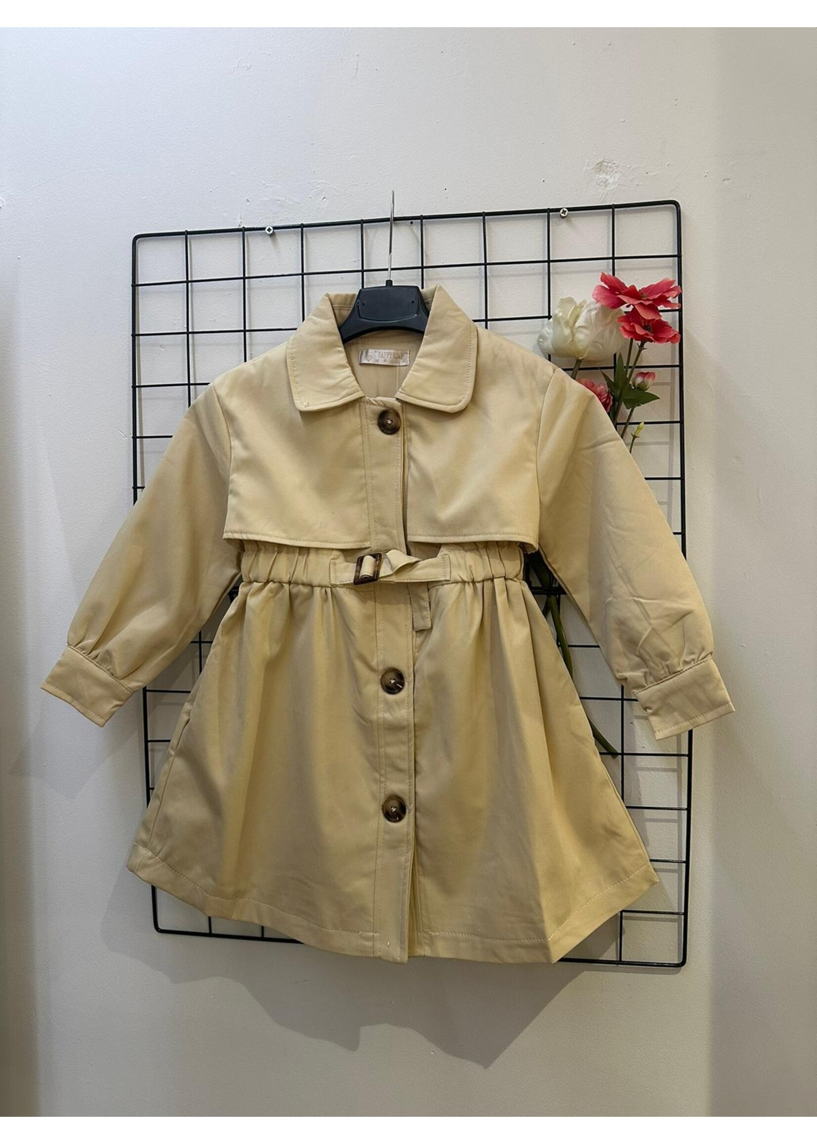 Happy Star Coat Beige