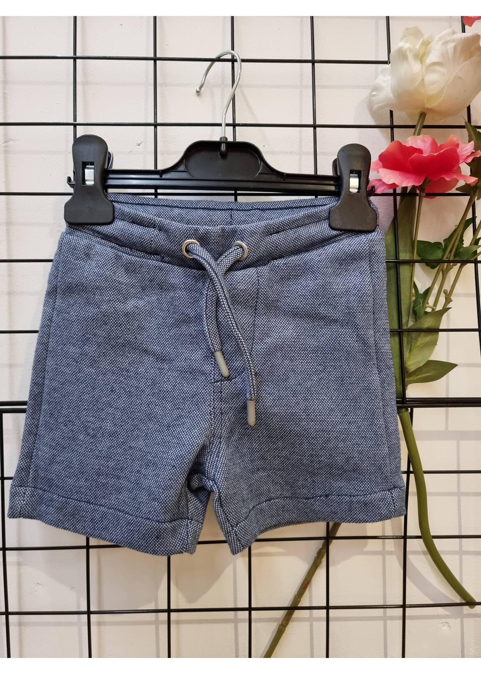 Blue Seven Soft broek Tim blauw kort