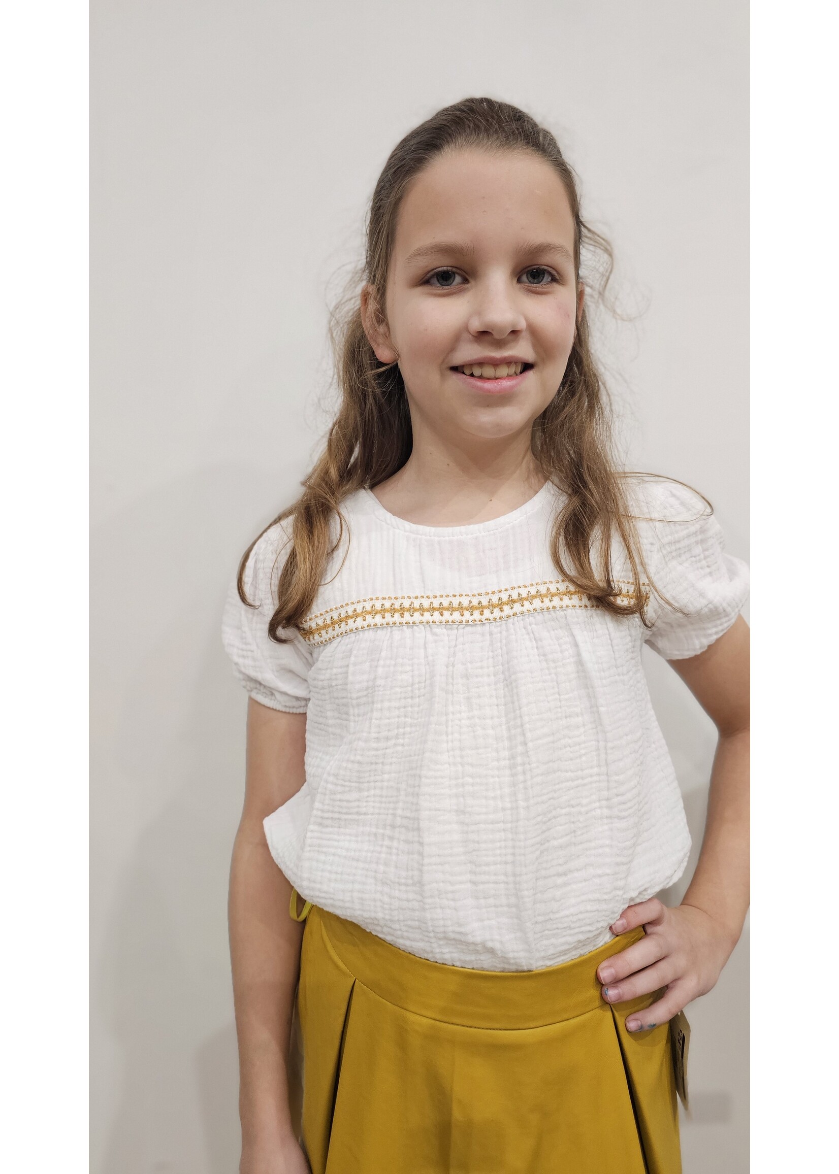 Mini Mignon Blouse Sophie Wit