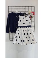 Blue Seven Jurk met blauwe dots