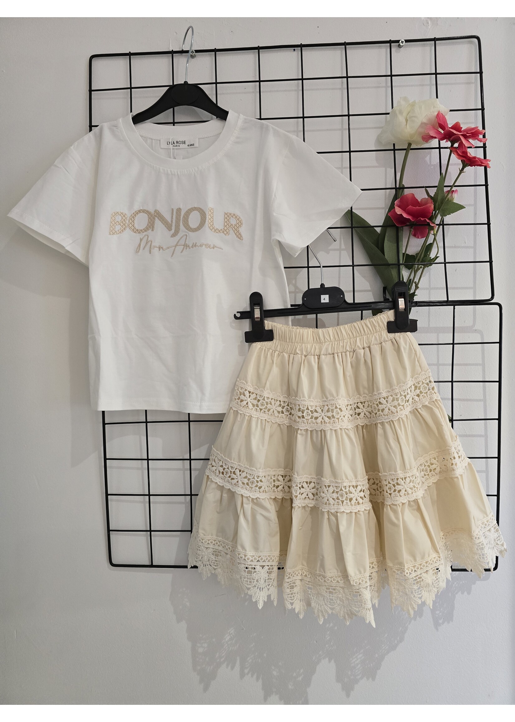 Lyla Rose Shirt Bonjour mon Amour