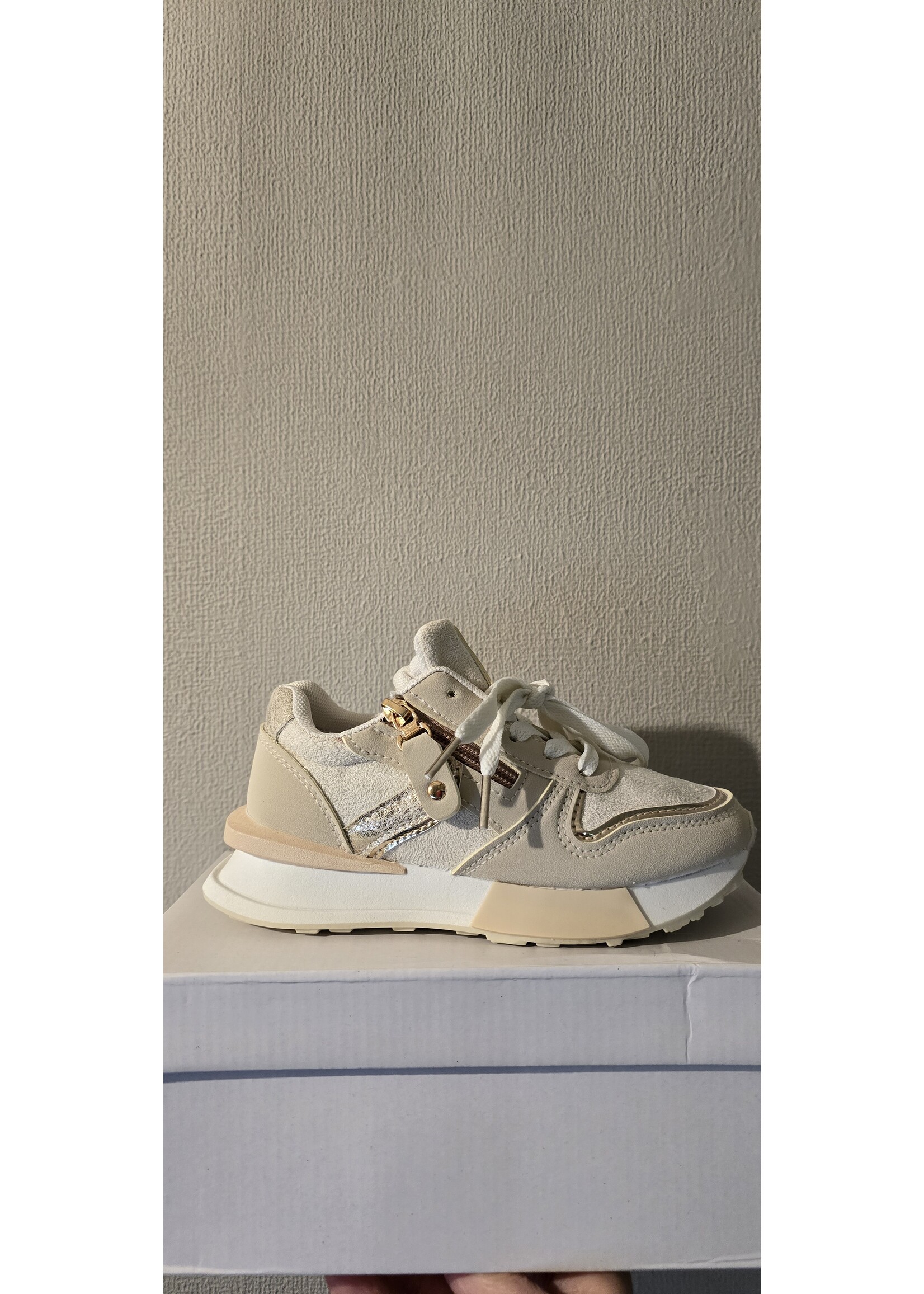 PotiPati Sneaker Beige Goud