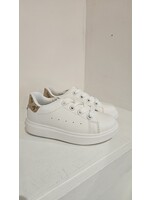 PotiPati Sneaker Wit, goud