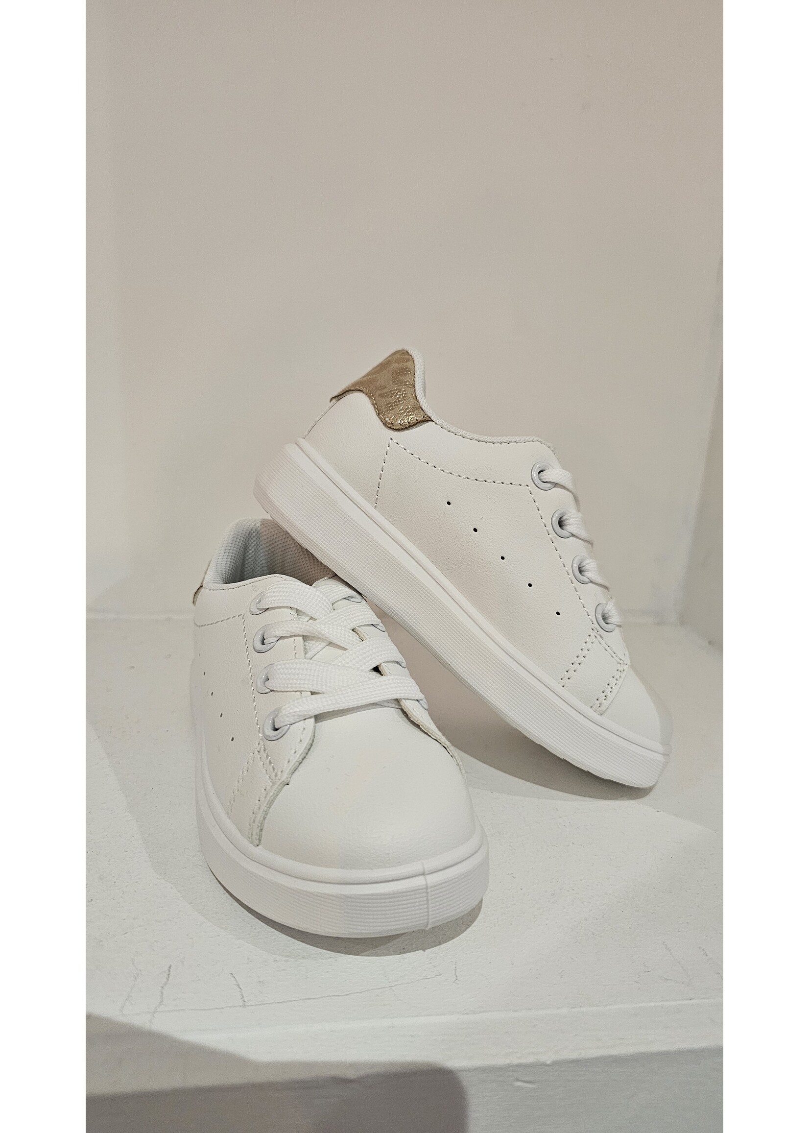 PotiPati Sneaker Wit, goud