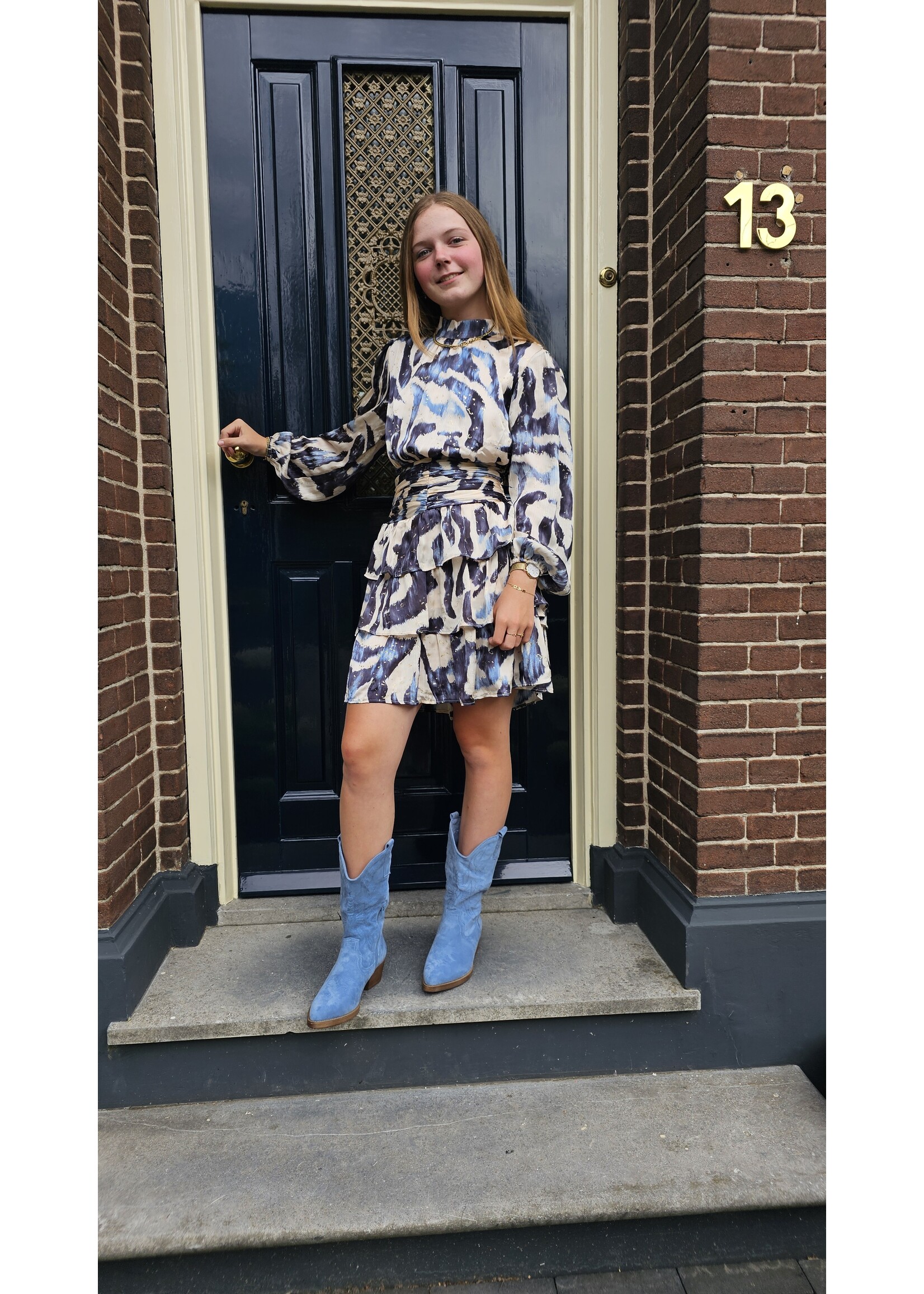 Jurk Sanne Blauw