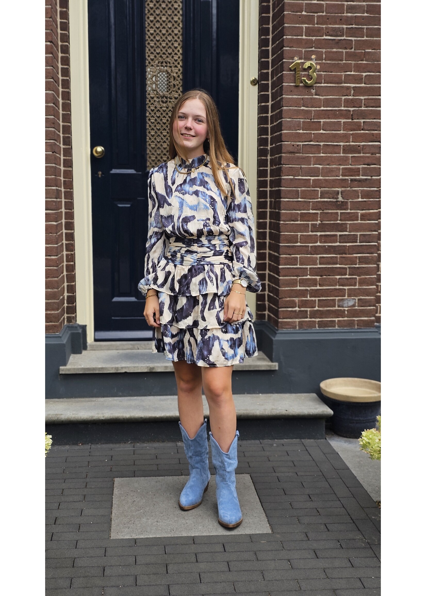 Jurk Sanne Blauw