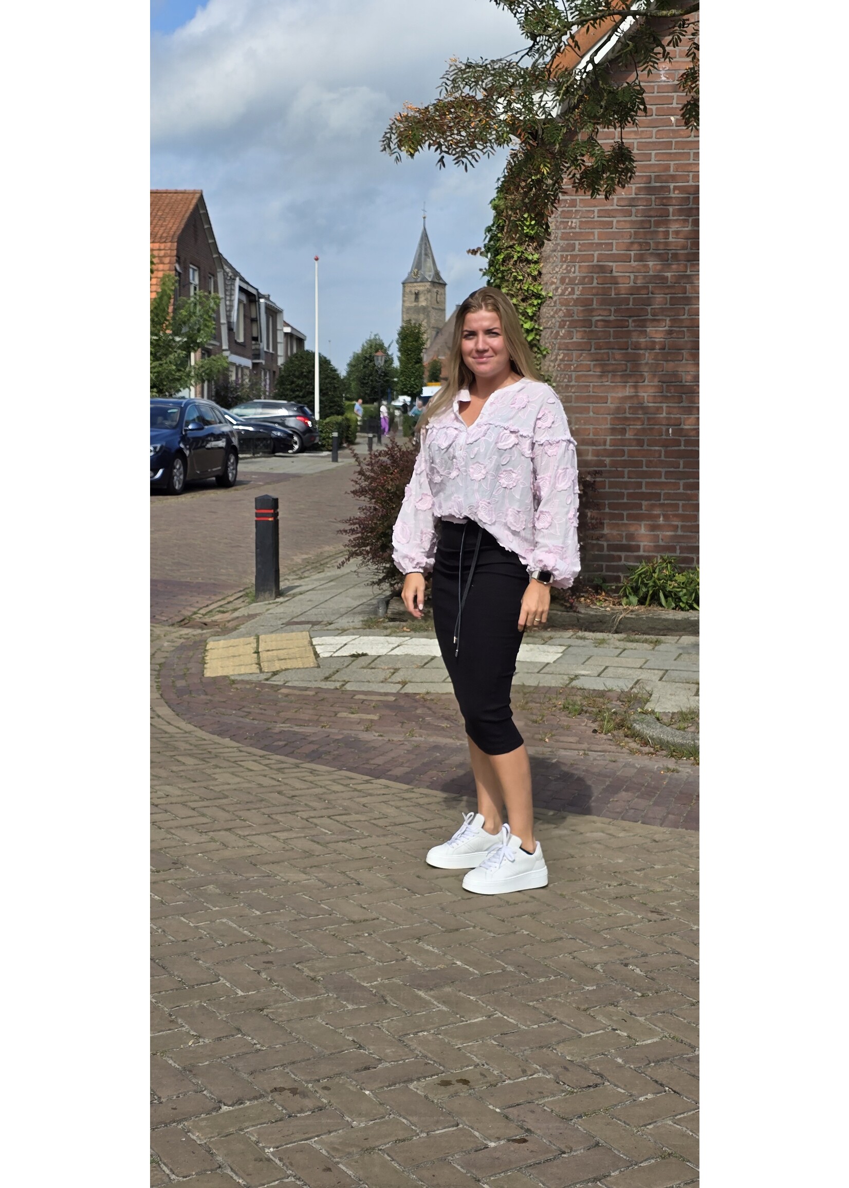 Blouse oversized Roze