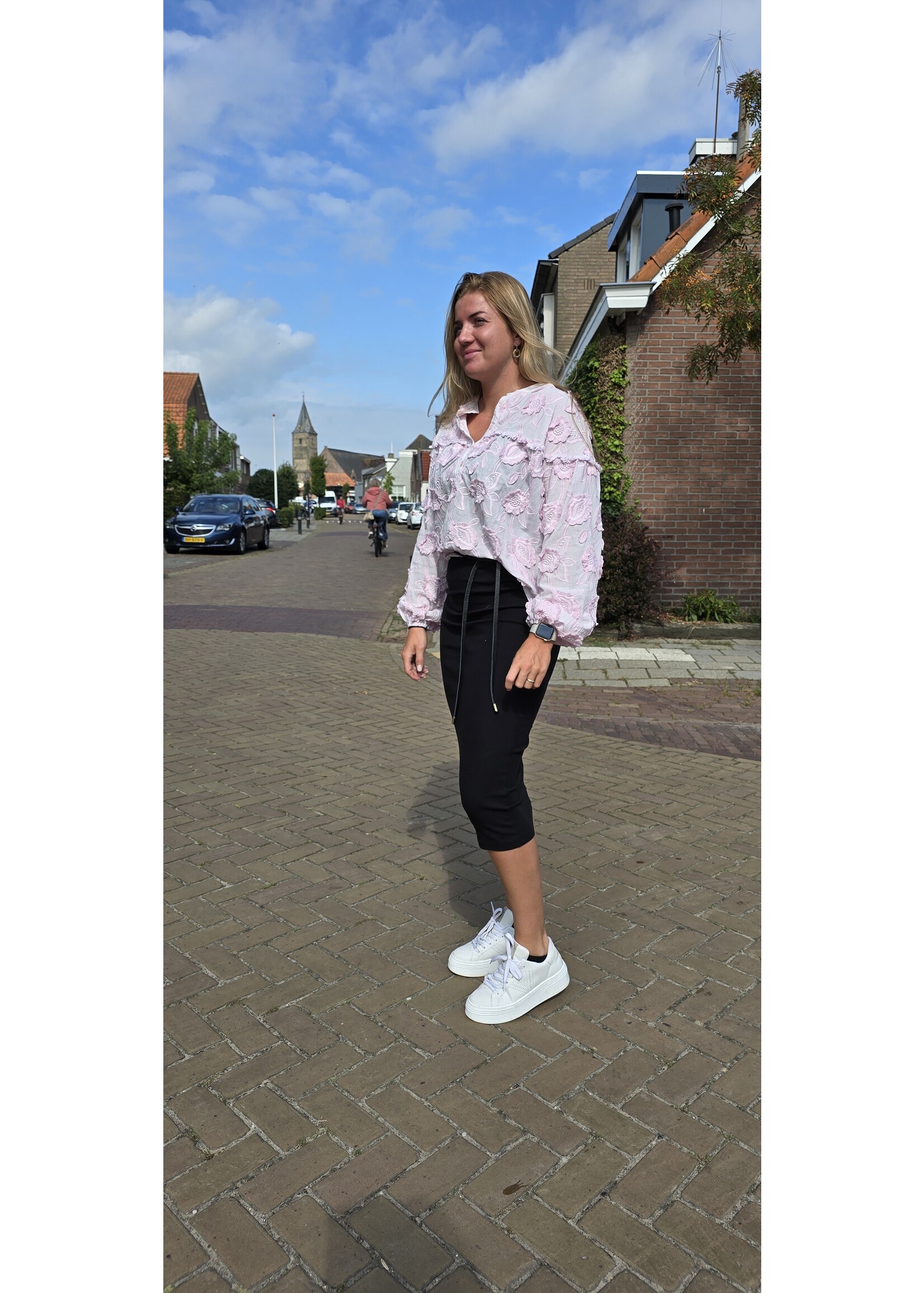 Blouse oversized Roze