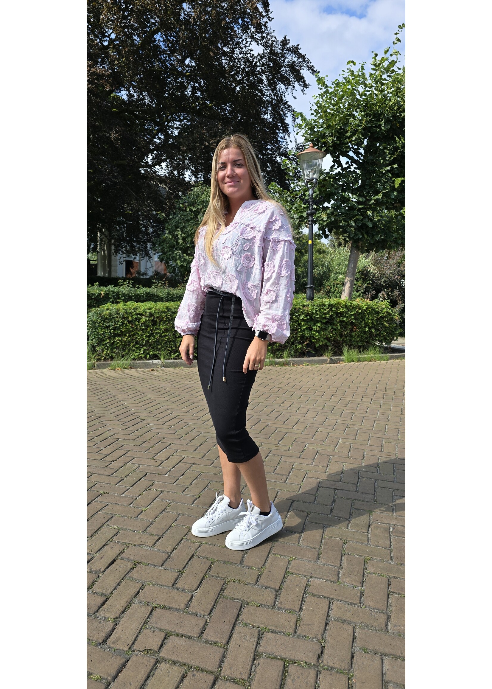 Blouse oversized Roze