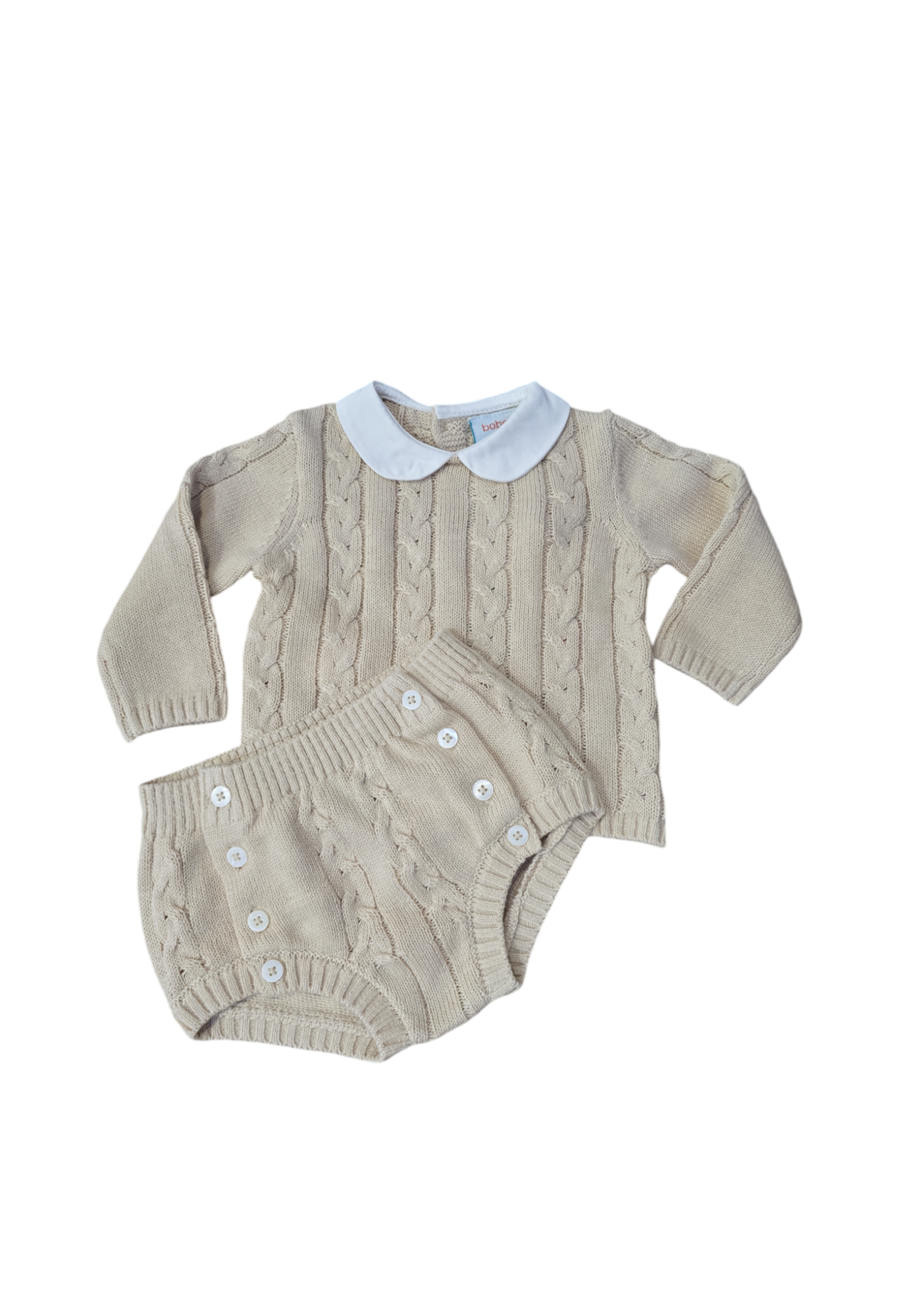 Baby knitwear setje