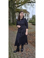 Triple Nine lange jurk zwart