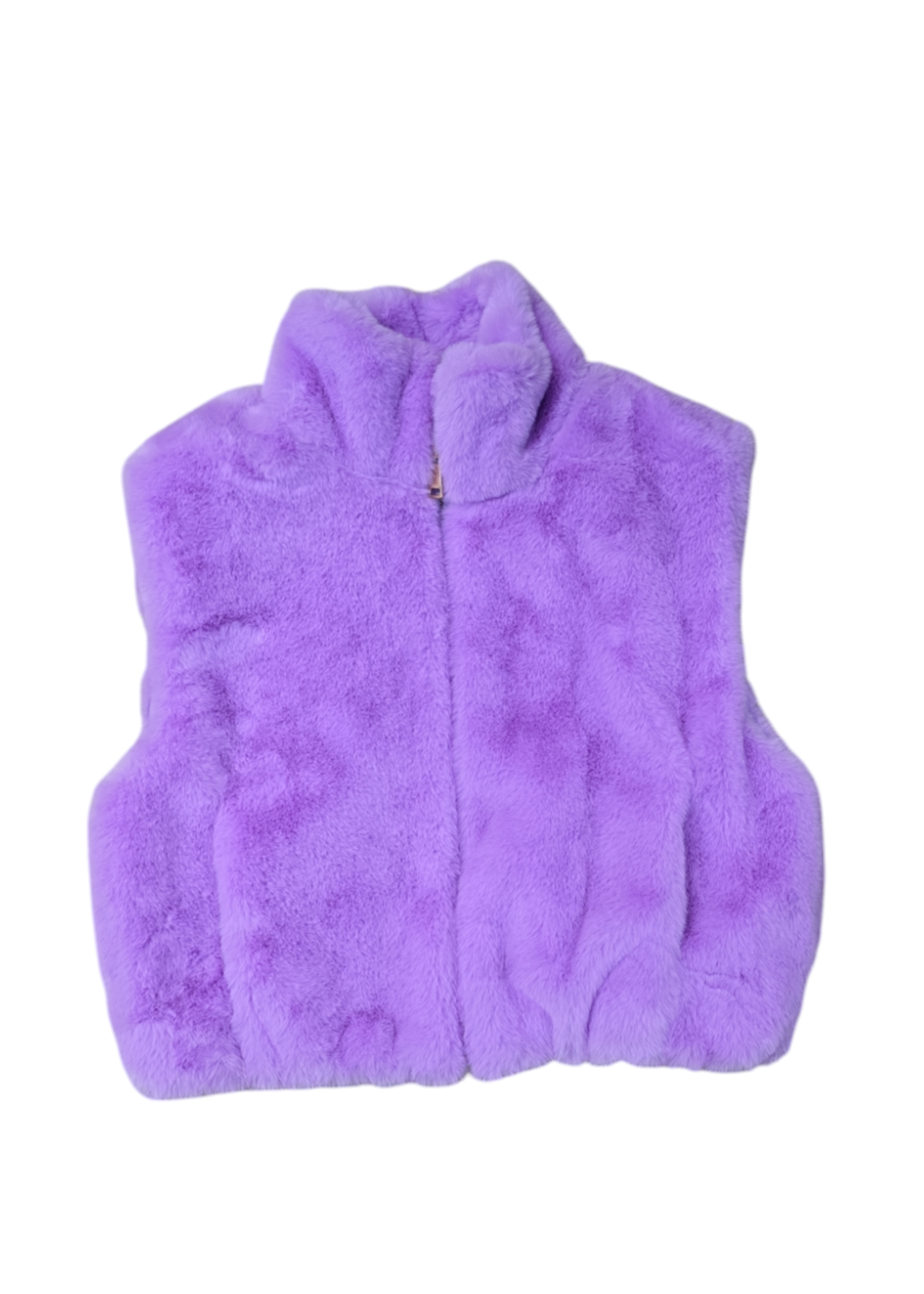 Bont bodywarmer zonder klepjes