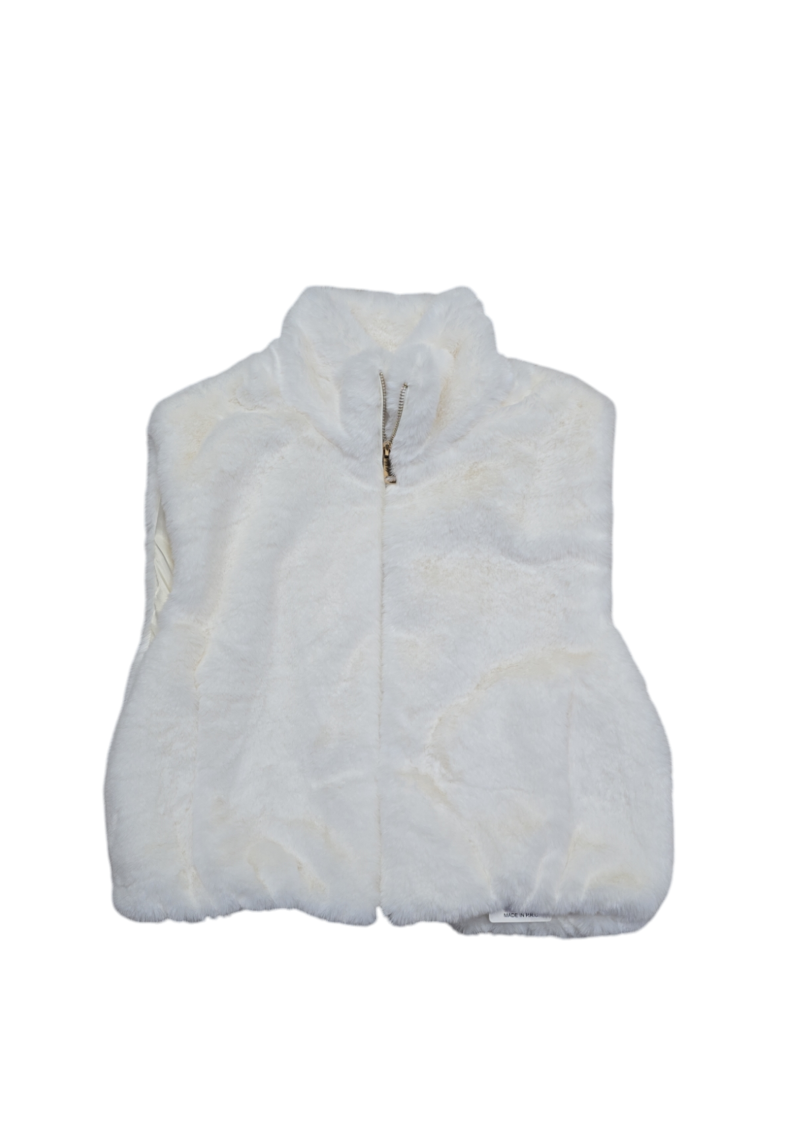 Bont bodywarmer zonder klepjes