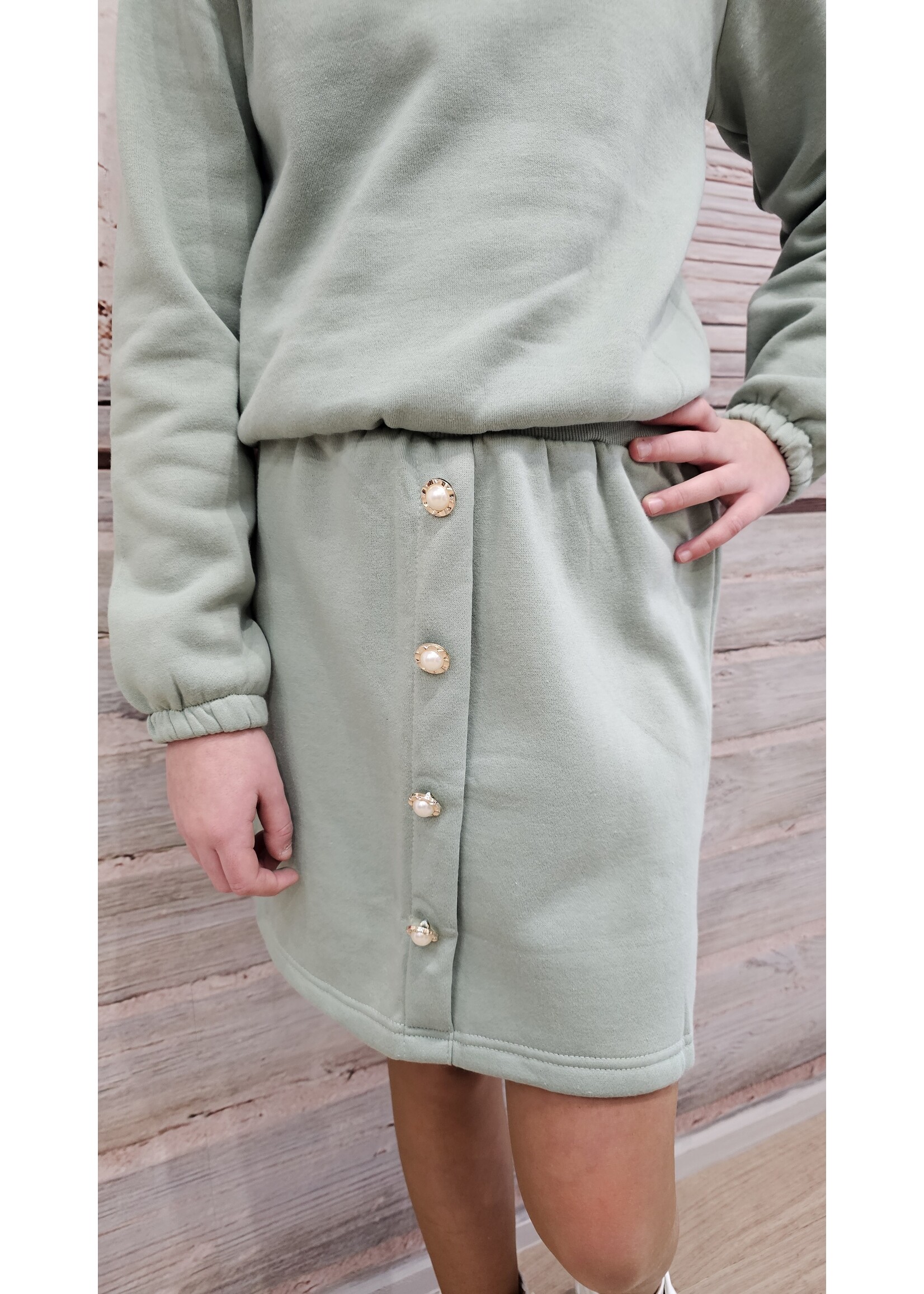 Sweater stof rokje Lynn