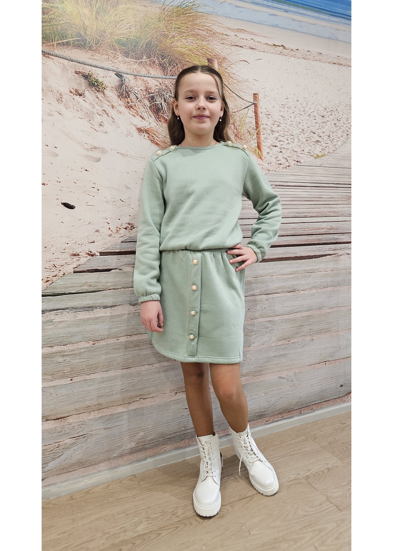 Sweater stof rokje Lynn