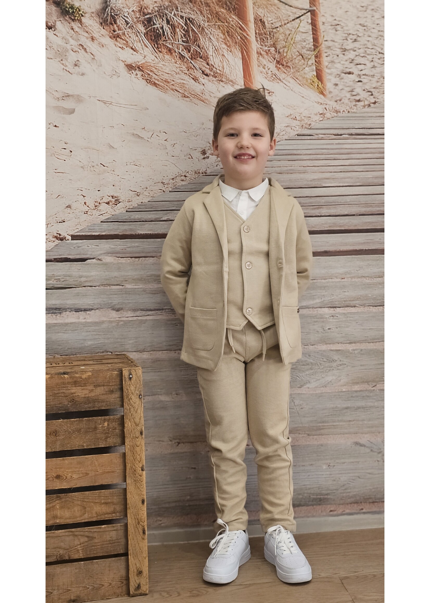 Jersey Beige Colbert
