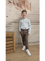 Blouse met opstaand boordje