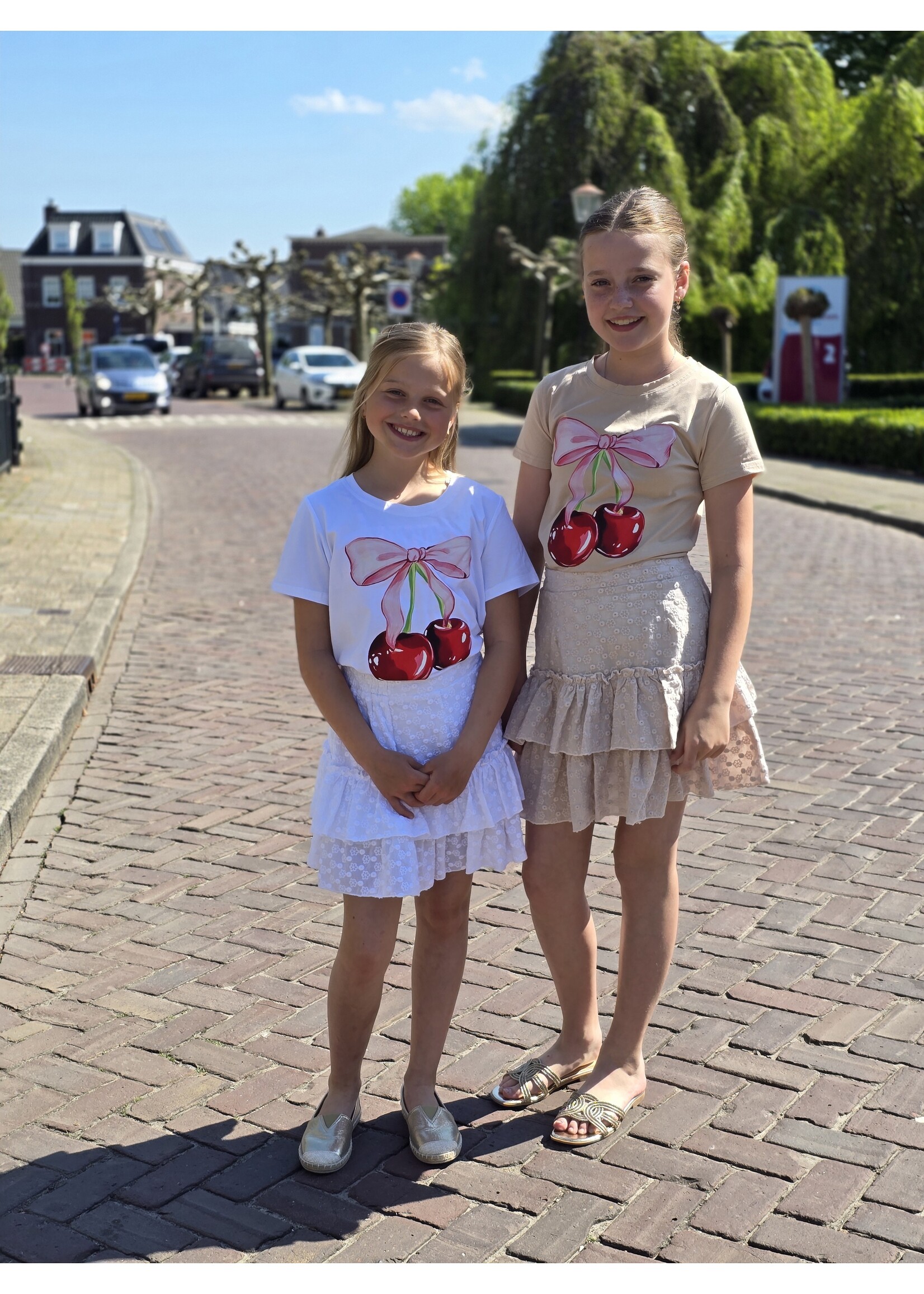 Shirt met kersen