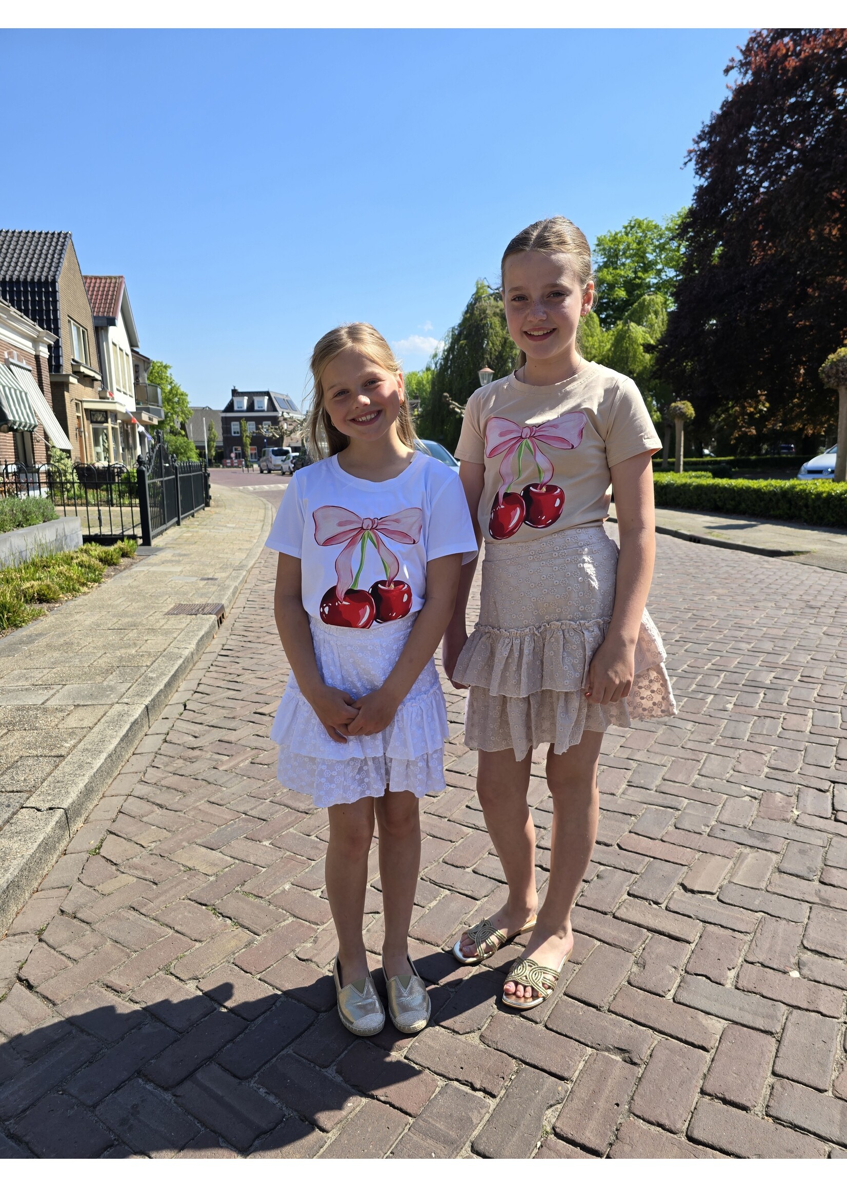 Shirt met kersen