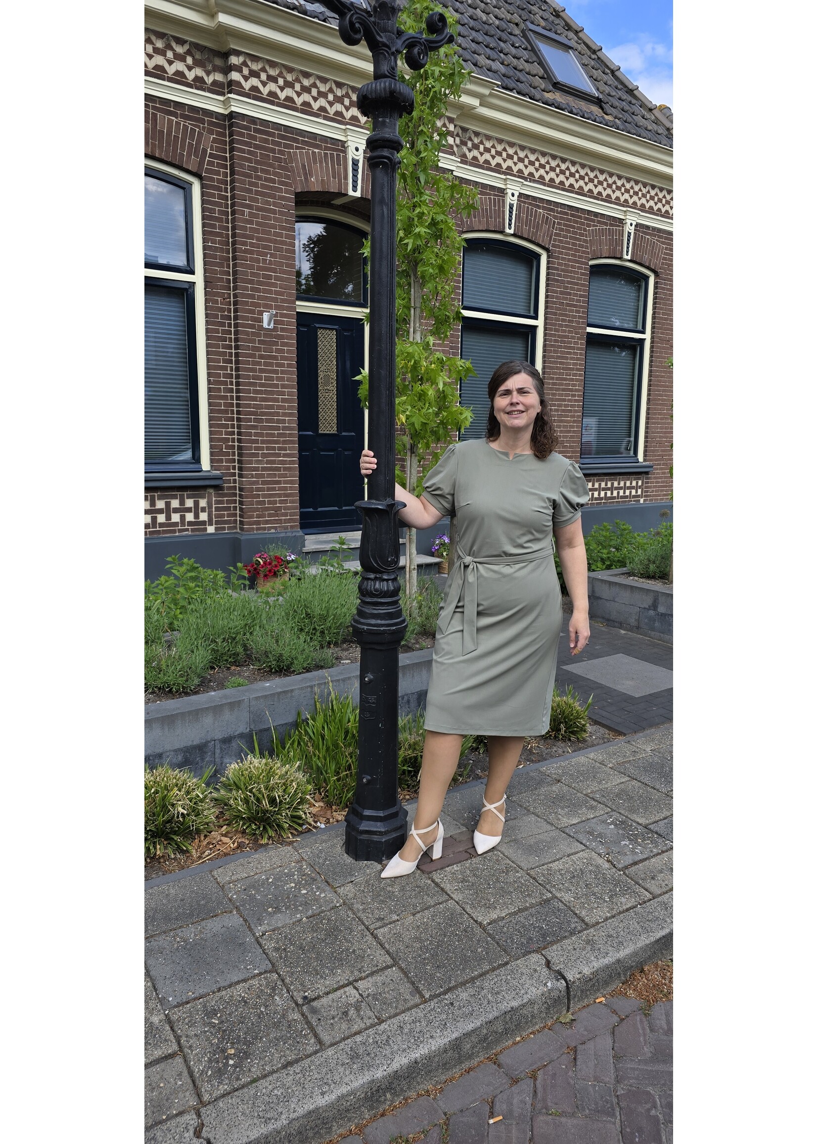 Travel dress kort mouwtje