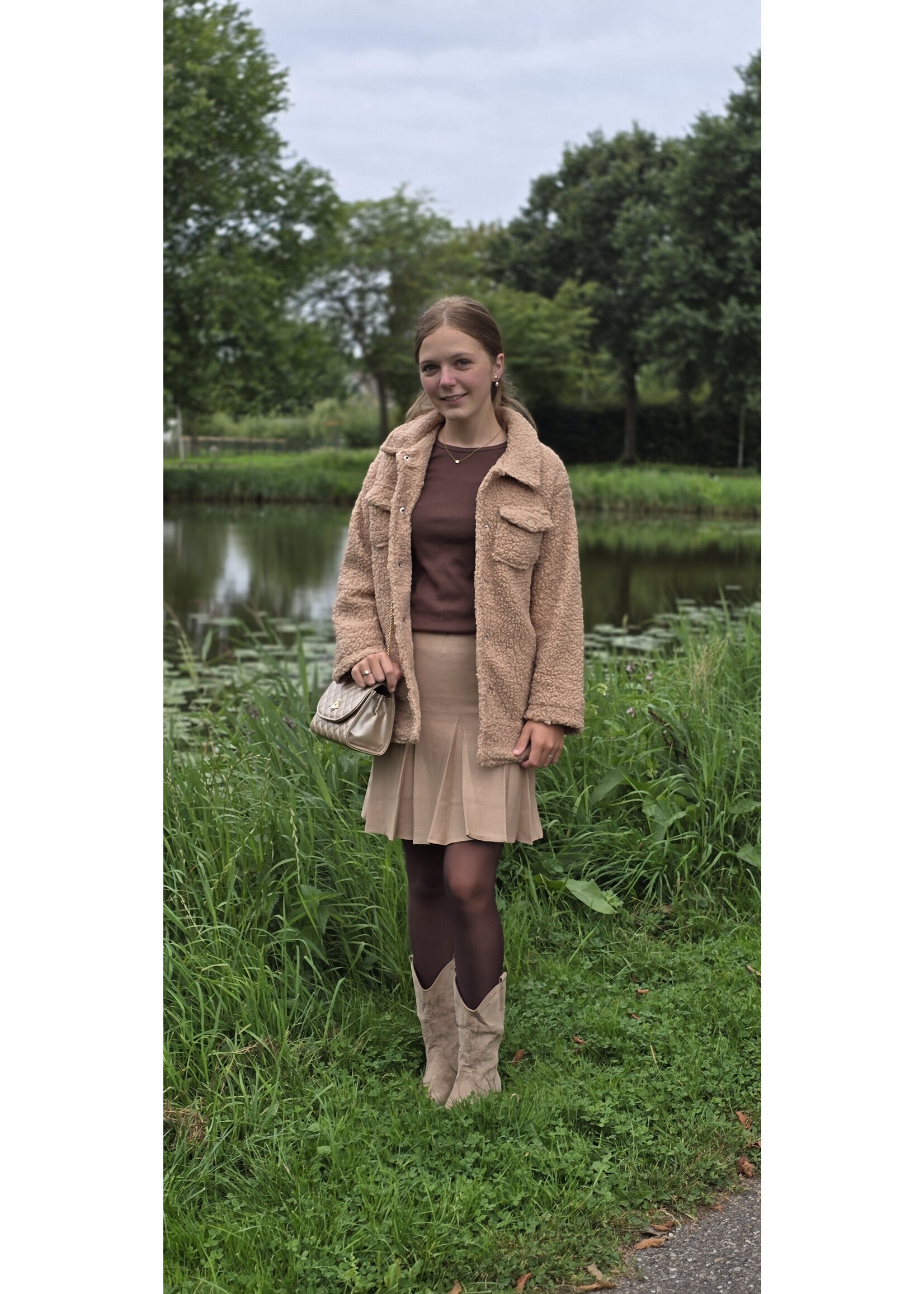 Knitwear rok Emma twee kleuren