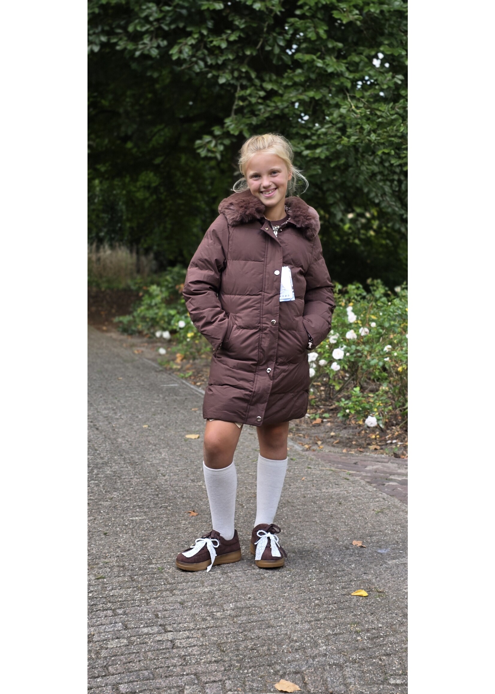 Winterjas Lieke twee kleuren