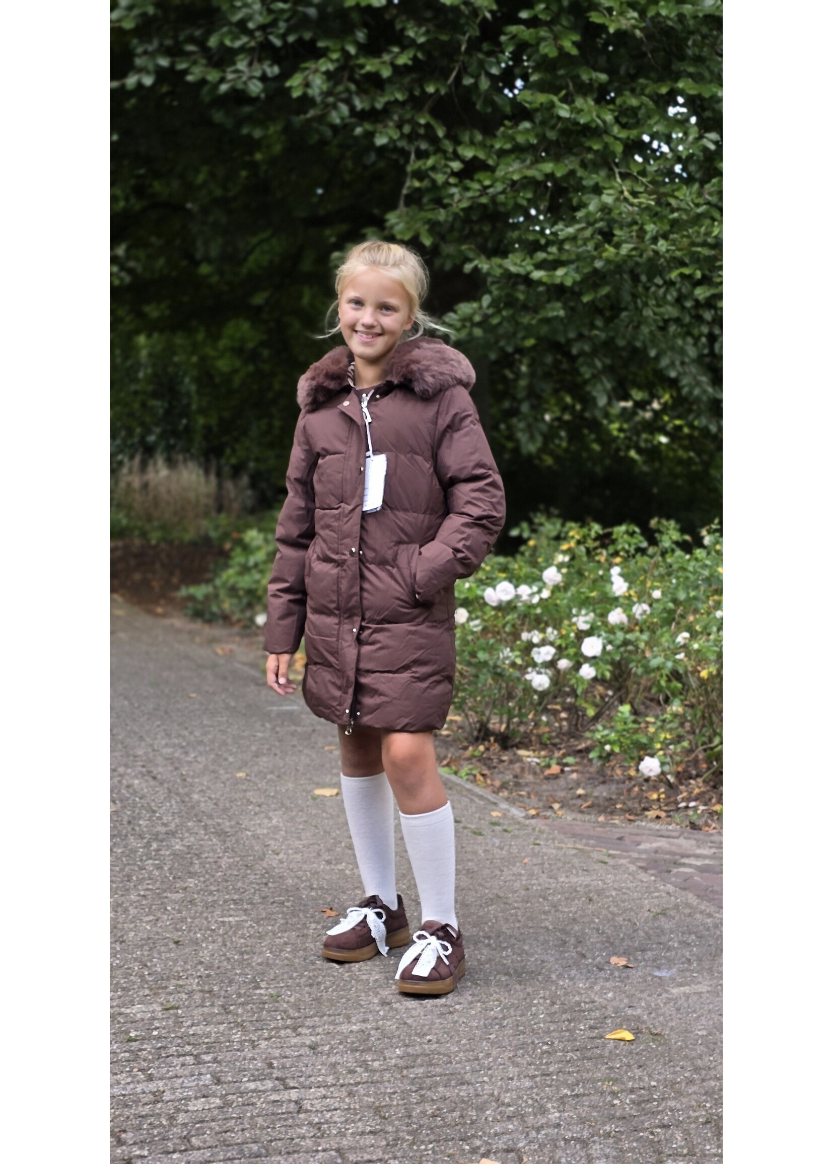 Winterjas Lieke twee kleuren