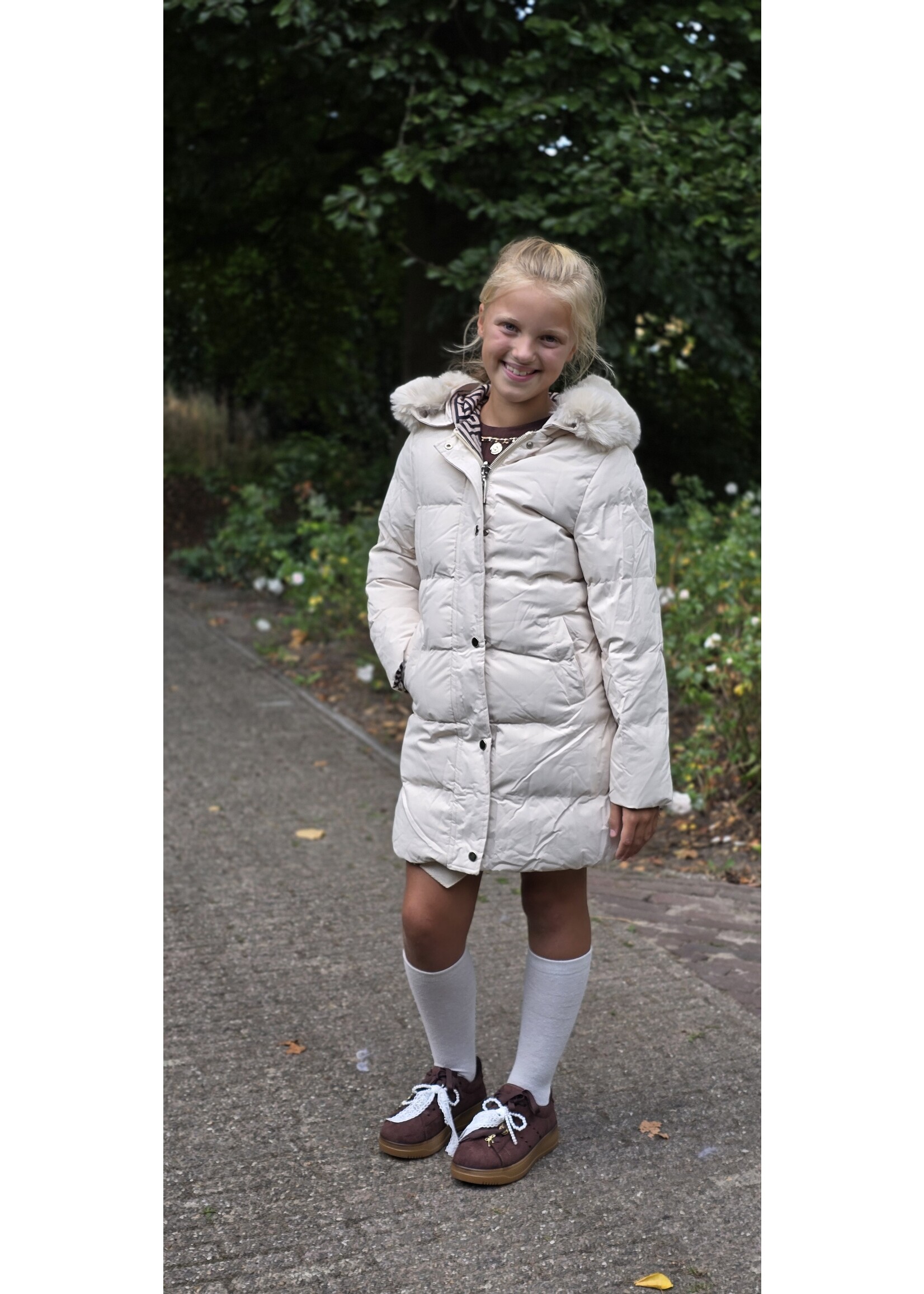 Winterjas Lieke twee kleuren