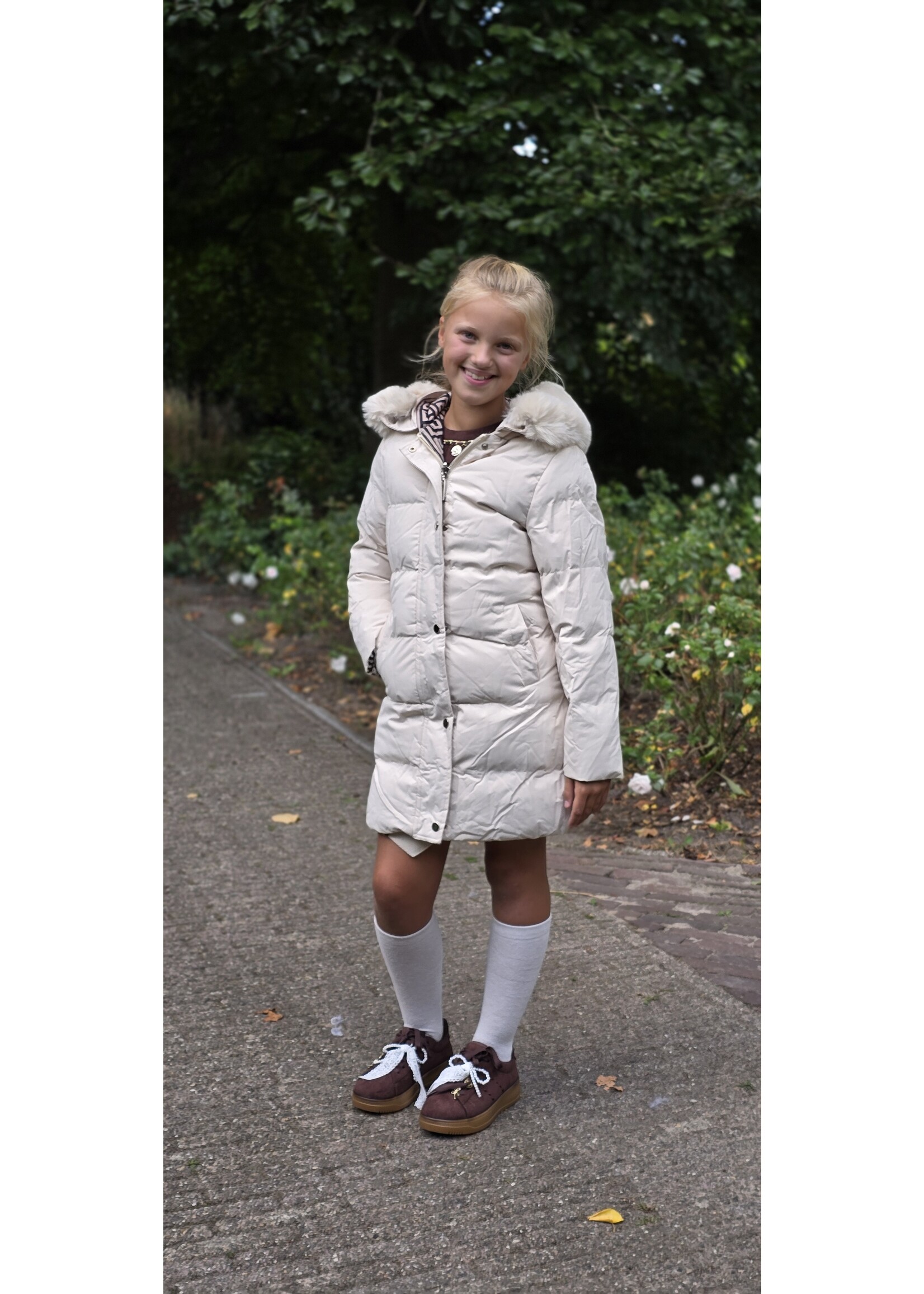 Winterjas Lieke twee kleuren