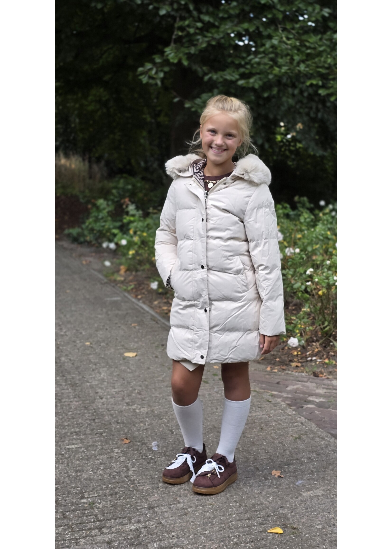 Winterjas Lieke twee kleuren