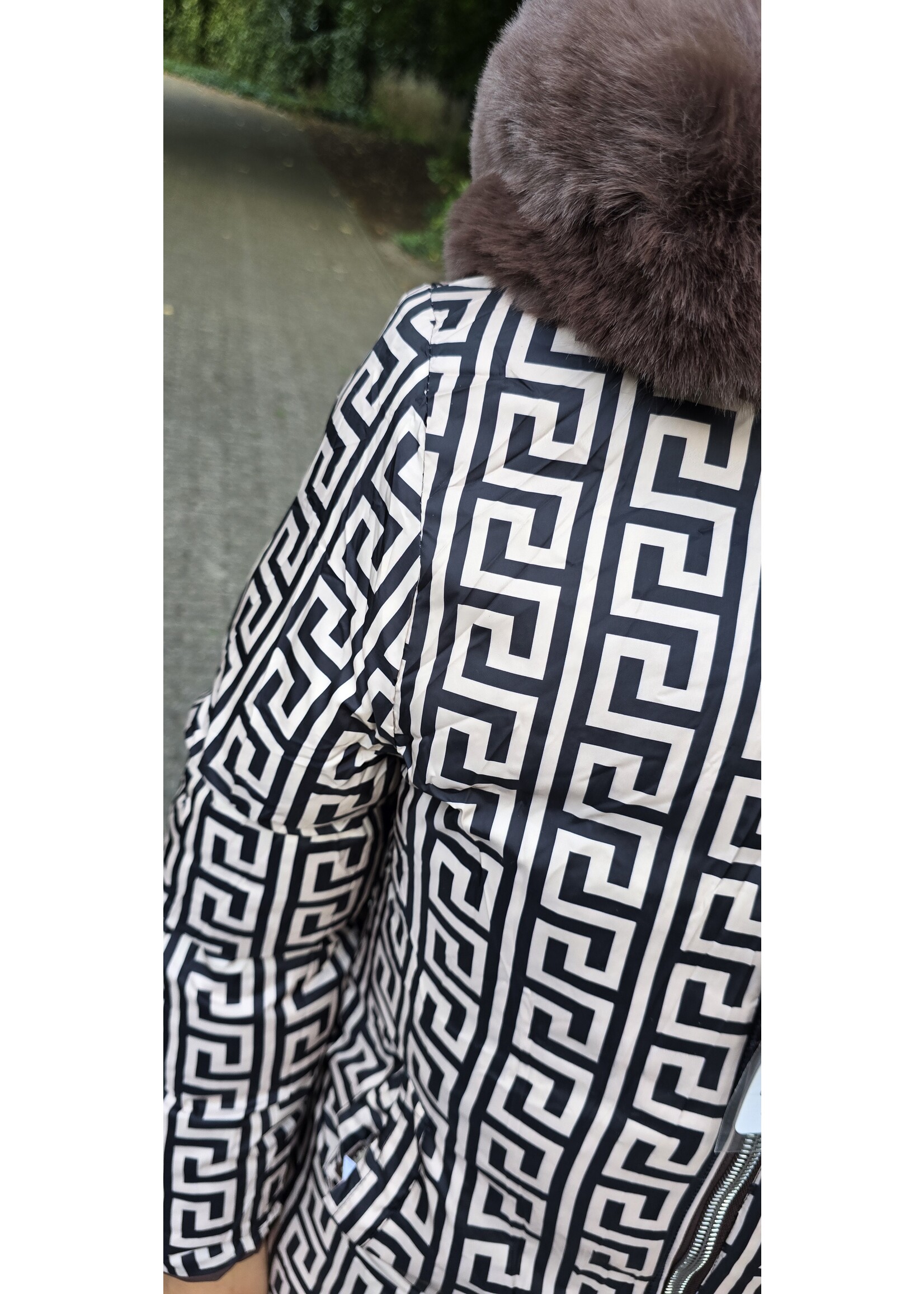 Winterjas Lieke twee kleuren
